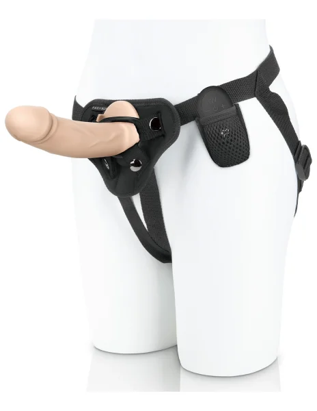Pegasus 6.5" Realistic Dildo Strap-On Set