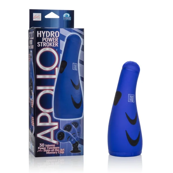 Apollo Hydro Power Stroker Penis Masturbator - Blue