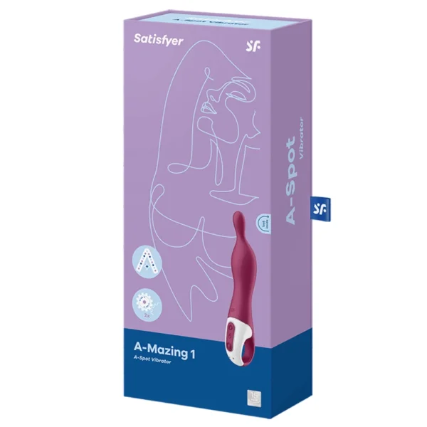 Vibrating A-Spot Massager | Silicone Vibrator For Deep Penetration
