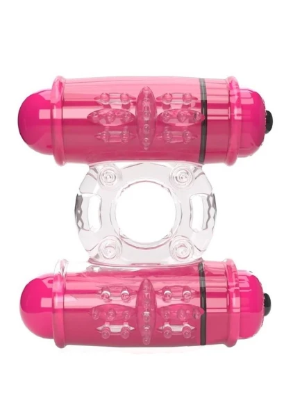 4B Double Wammy Vibrating Ring
