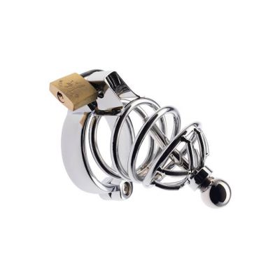 Kink Range Sounding Chastity Cage 40mm Silver 40mm