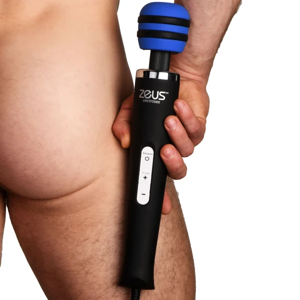 Zeus Blue Arc Plug In E-Stim Vibrating Wand