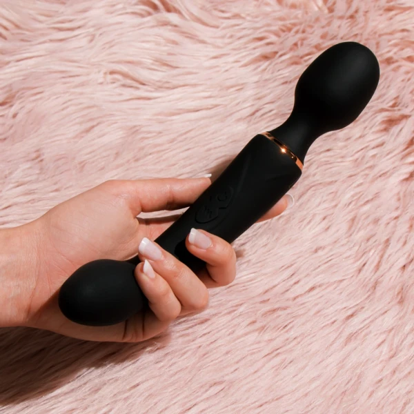 Blush Lush Gia 2-Way Wand Massager & G-Spot Stimulator