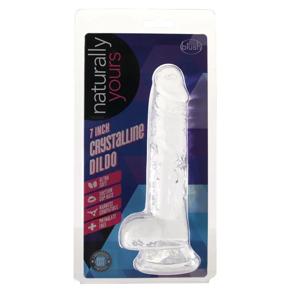 Naturally Yours 7 Inch Crystalline Dildo