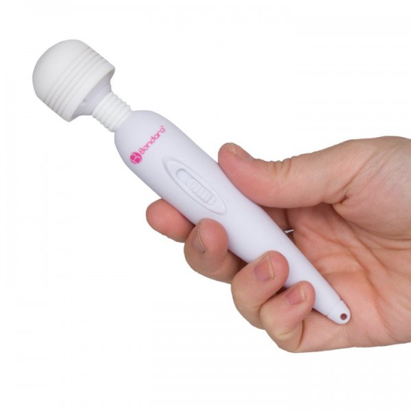 Bondara White Midi Rechargeable Multi Speed Wand Vibrator — image 4 of 4