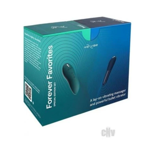 Personal Massagers: We-vibe Forever Favorites Set (tango X & Touch X) Blue/green