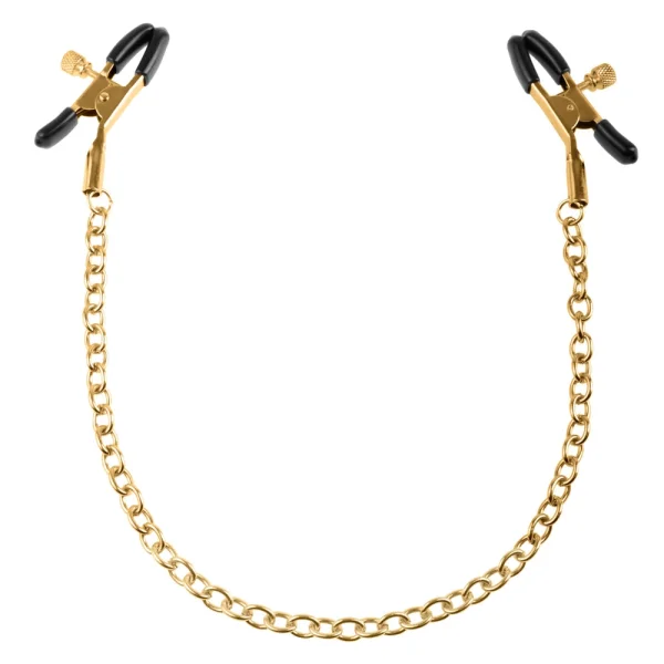 Fetish Fantasy - Gold Chain Nipple Clamps
