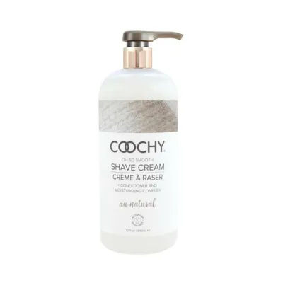 Coochy Shave Cream Au Natural 32 Oz