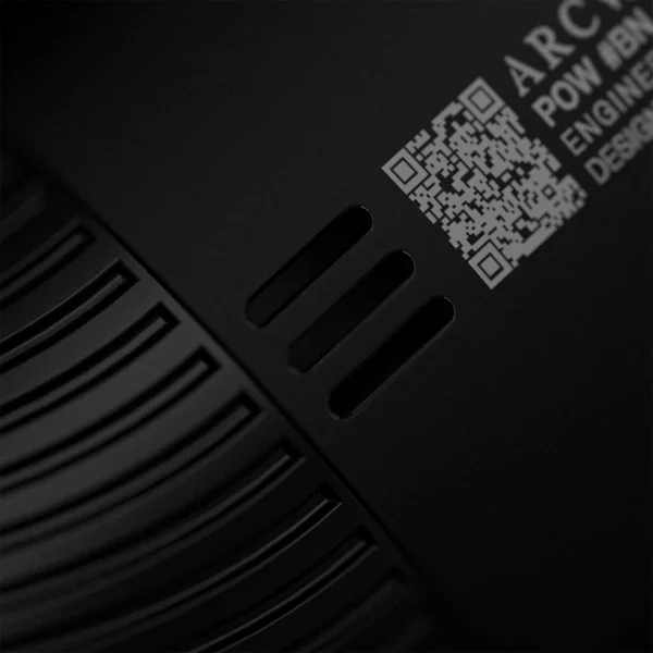 Arcwave POW Silicone Dual Entry Penis Stroker - Black