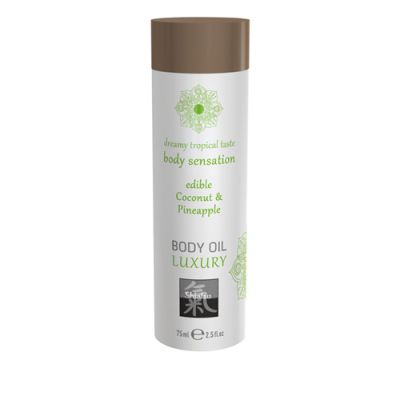 Luxury Body Oil Edible Coconut Pineapple