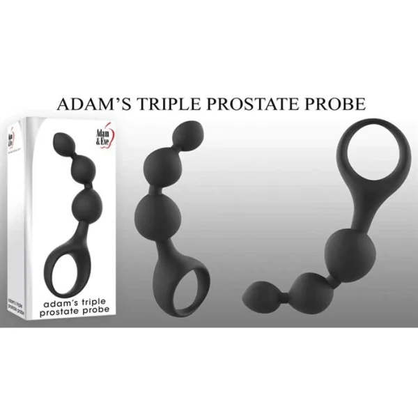 Adam & Eve Triple Prostate Probe