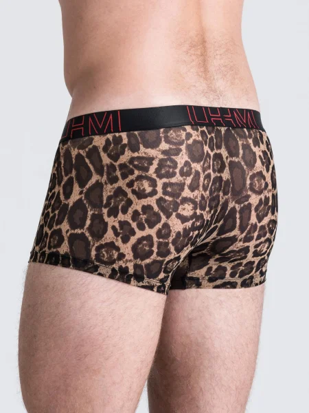 LHM Leopard Print Mesh Boxers