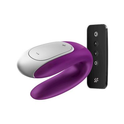 Satisfyer Double Fun Violet 3 7 Inch