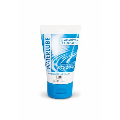 HOT Water Lube waterbased springwater 30 ml Sex Lubricant