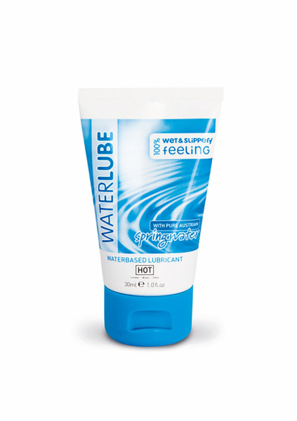 HOT Water Lube waterbased - springwater - 30 ml - Sex Lubricant