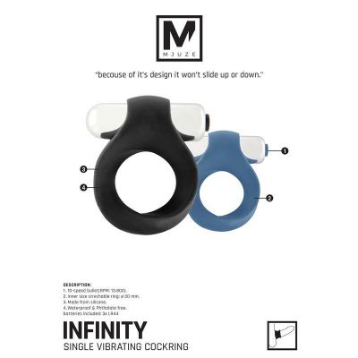Mjuze Single Vibrating Cockring