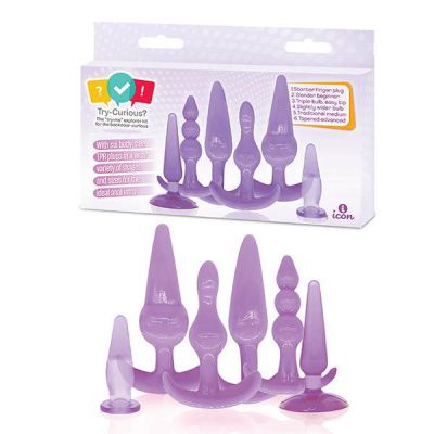 Try Curious Anal Plug Kit