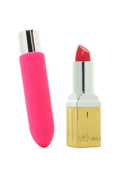 BAM MINI Rechargeable Bullet Silicone Vibrator by VeDO - Pink