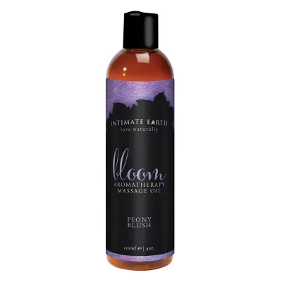 Intimate Earth BLOOM Aromatherapy Massage Oil Peony Blush