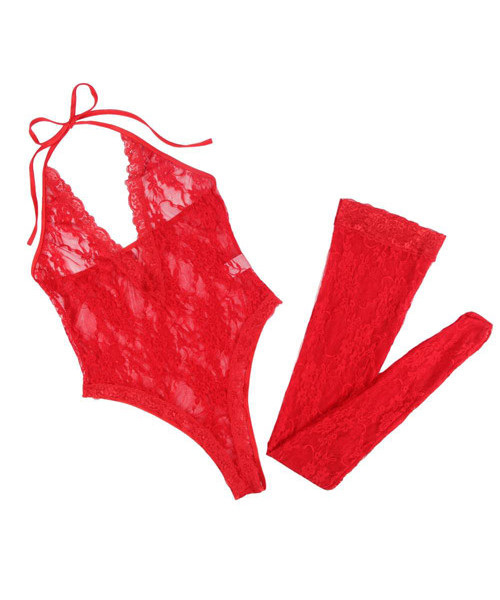 Passion lace teddy set queen size