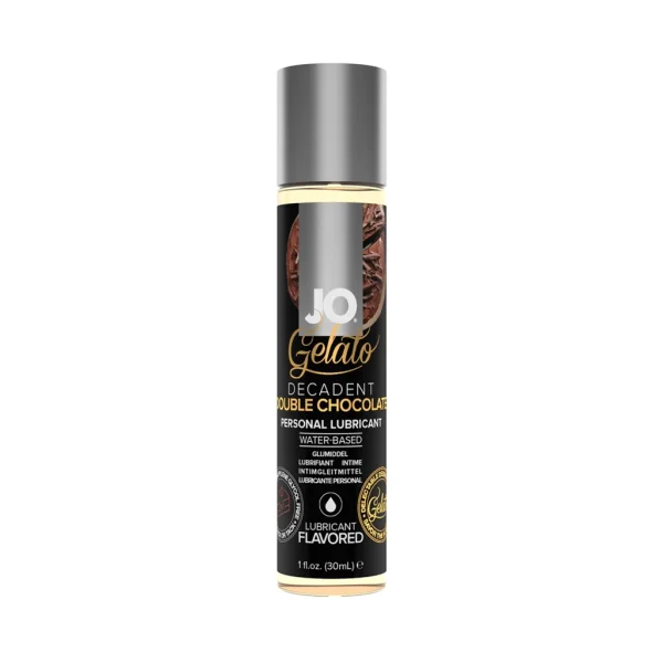 JO Gelato Decadent Double Chocolate Water Based Personal Lubricant 1 fl oz