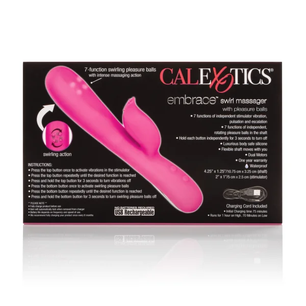 Embrace - Swirl Massager (Pink)