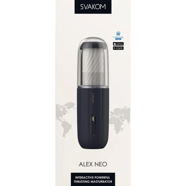 Svakom Alex Neo Interactive Powerful Thrusting Masturbator