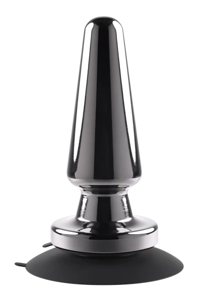 Advanced Metal Plug Rechargeable Vibrating Butt Plug By Evolved Novelties