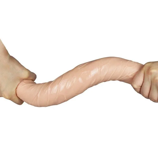 Lovetoy 17-Inch Realistic Slim Ultra Double Dildo