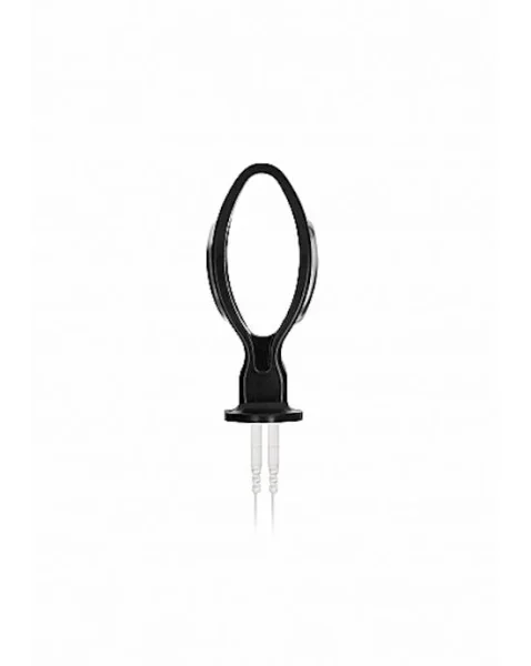 E-stim Butt Plug - Black - 3 Inch