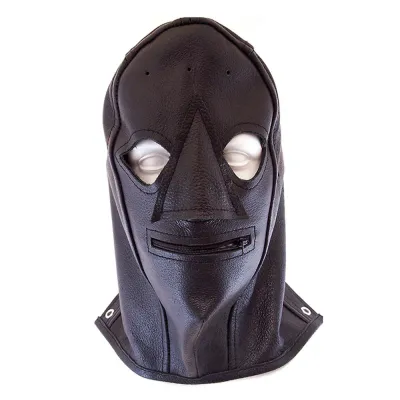 Rouge Garments Zip Mask Black