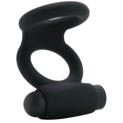Control by Sir Richard s Vibrating Silicone Cock Ball C Ring Double Cock Ring