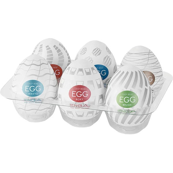 Tenga Egg Variety Pack Penis Masturbator Sleeves