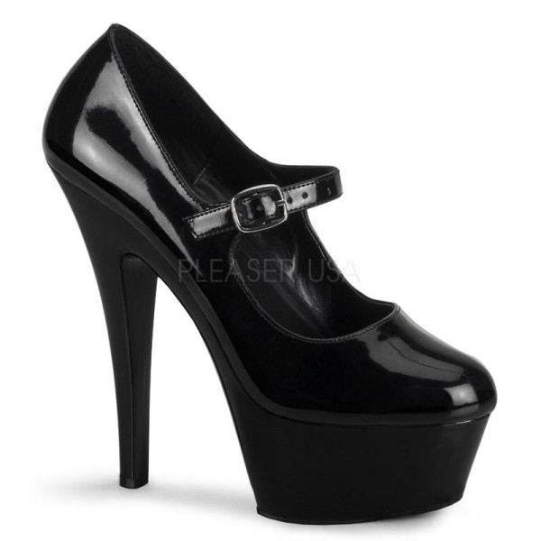 KISS-280 - 6" Stiletto Heel Mary Jane P/F Pump