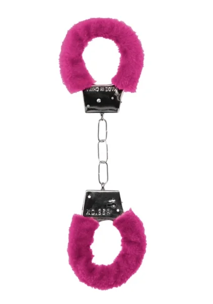 OUCH! Beginners Metal & Fur Handcuffs