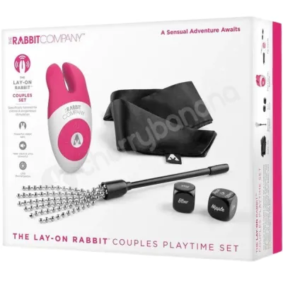 The Rabbit Company Lay on Rabbit Tickle Tease Gift Set