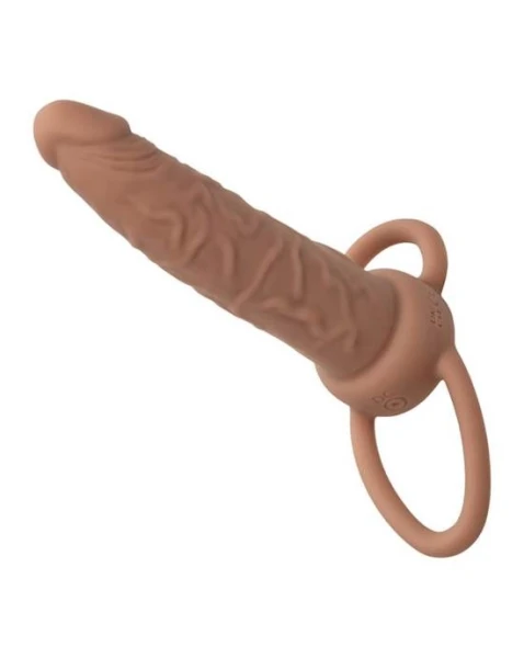 Performance Maxx Rechargeable Dual Penetrator -  Brown