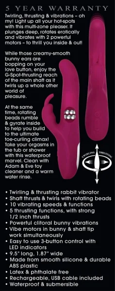 Eve's Twirling Rabbit Thruster