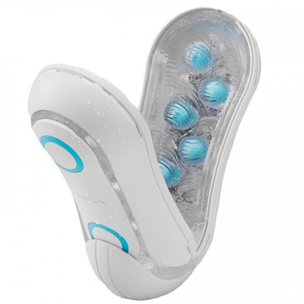 TENGA Flip Orb Blue Rush Masturbator – 7 Inch