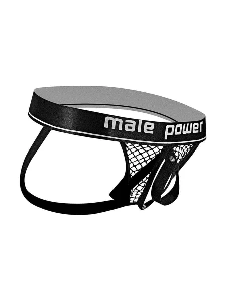 Cock Pit Net Cock Ring Jock - L- XL - Black