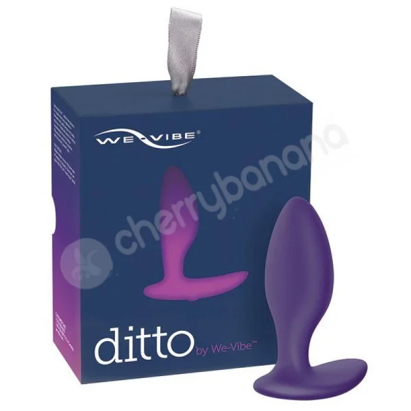 We-Vibe Ditto Remote & App Controlled Purple Butt Plug