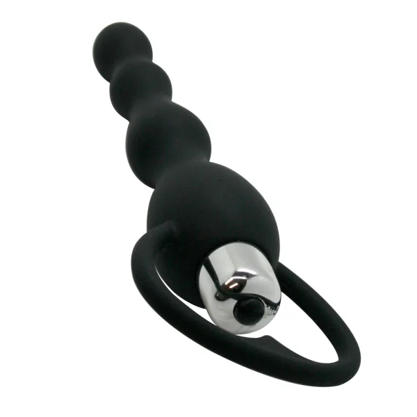 Vibrating Silicone Anal Beads