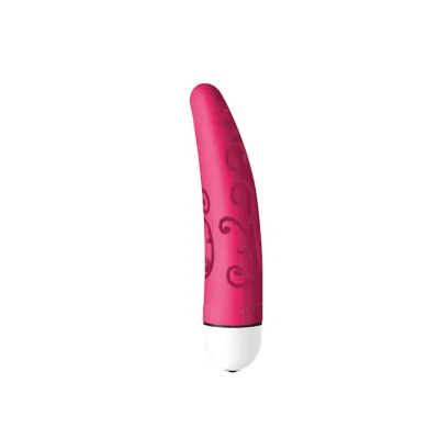 Joystick Comfort Vibrator Velvet Pink 4 5 Inch
