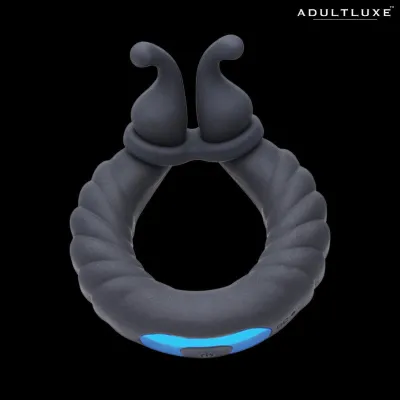 Trinity Cobra Dual Stimulation Silicone Cock Ring