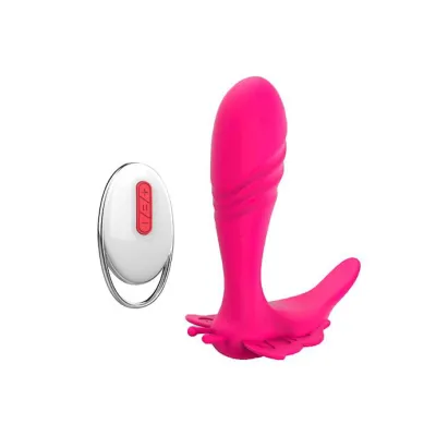 Kelli Butterfly Wearable Vibrator Pink
