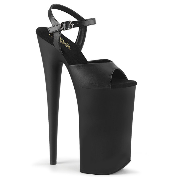 10 inches Heel, 6 1/4 inches PF Ankle Strap Sandal