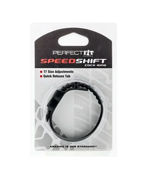 PerfectFit Speed Shift Cock Ring Black