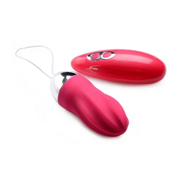 36x Swirled Vibrating Remote Control Egg