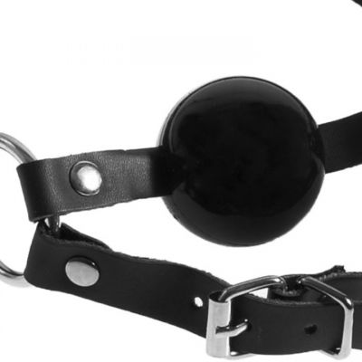 Bondage Ball Gag with Chin Strap