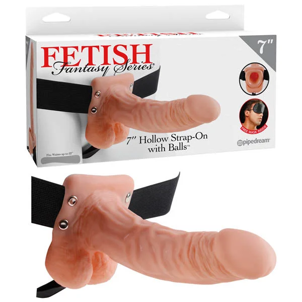 Fetish Fantasy Series 7'' Hollow Strap-On With Balls
 — image 14 of 17